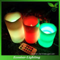 Colorful LED Candles with Remote Controller